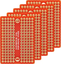 Mini Solder-Able Breadboard Gold Plated Finish Proto Board PCB for Arduino Elect