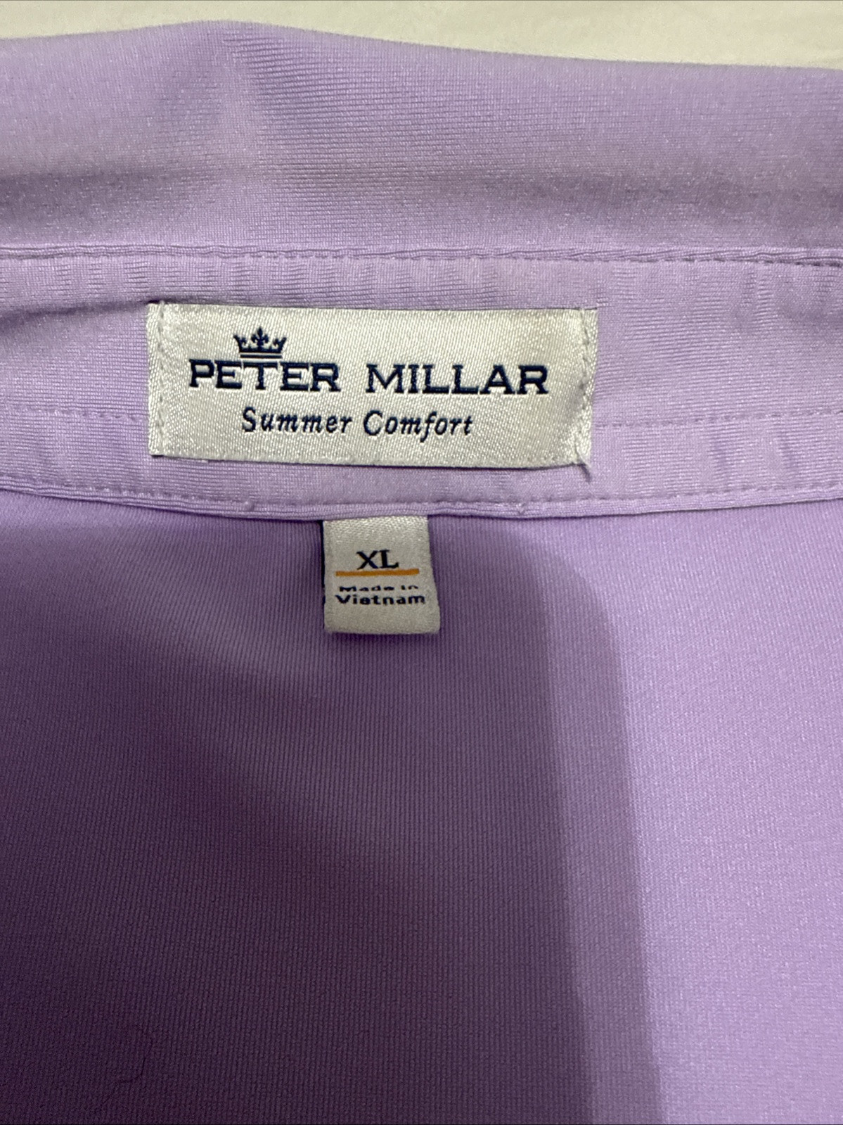 Peter Millar Solid Performance  Jersey Polo in Pu… - image 4
