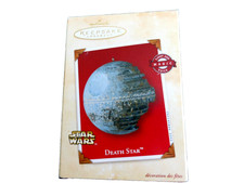 Hallmark Keepsake  Star Wars - Death Star  2002 Light & Sound Ornament NEW OTHER