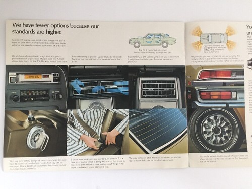 1973 Toyota Mark II Car Sales Brochure Catalog Vintage - Picture 4 of 4