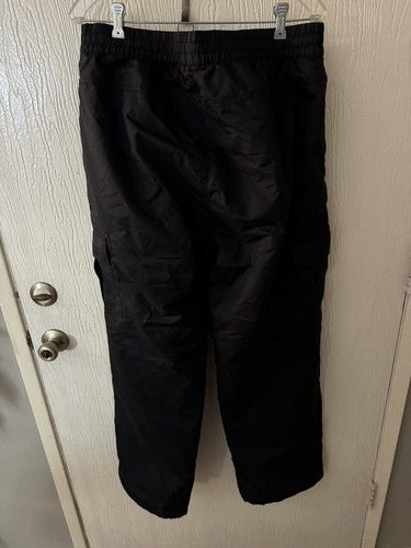 Sport Essentials black men's cargo snow ski pants Size Small - Picture 2 of 6