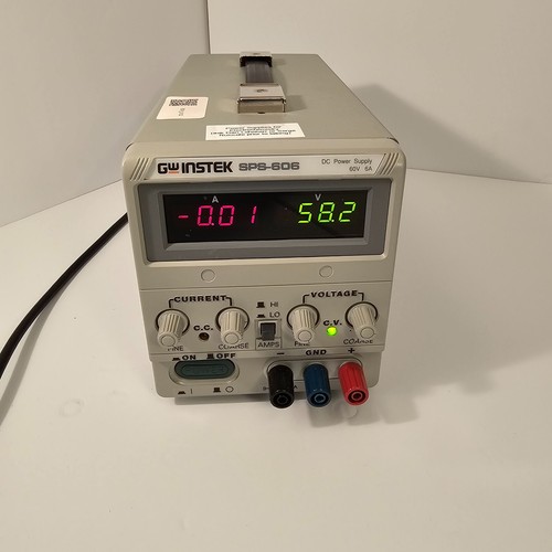 GW Instek SPS-606 DC Power Supply | 60V 6A