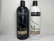 2 TRESemme Moisture Rich Shampoo Conditioner, with Vitamin E, 1 of Each, 28 oz