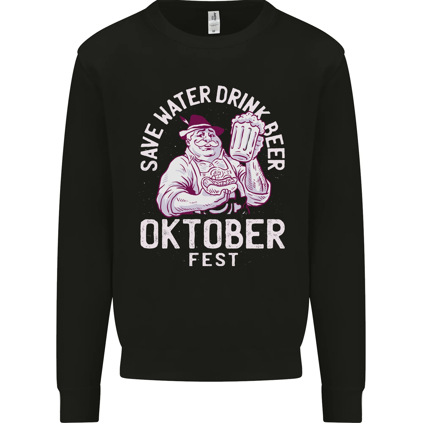 Oktoberfest Bebida Cerveza Ahorro Agua Hombre Jersey Sudadera