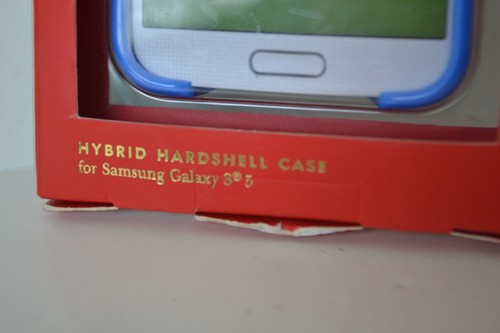 Kate Spade New York Hybrid Hardshell Case for Samsung Galaxy S5 Blue Zebra GREAT - Picture 6 of 6