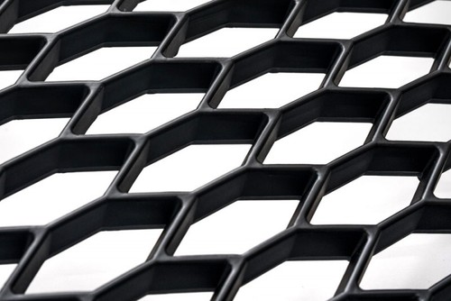 Griglia Anteriore Maschera Calandra Nero Opaco Per Audi A6 S6 RS6 C6 4F 09-11 - Imagen 3 de 5
