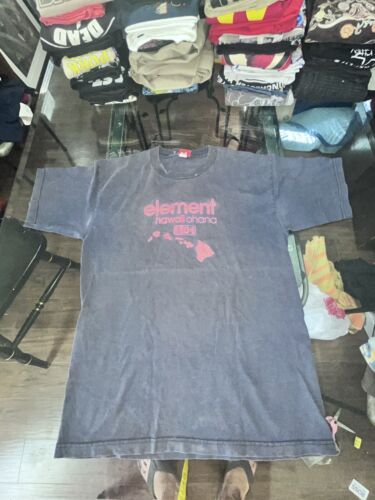Vintage Element Skateboards Hawaii Ohana T Shirt Mens Large Distressed Skater - Picture 3 of 19