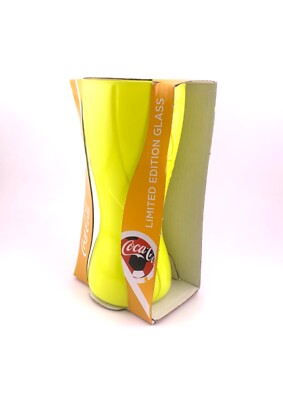 記念グッズ worldcup 2022 semifinal coca-cola cup Coca-Cola McDonald's 2022 FIFA World Cup Glass Yellow Limited
