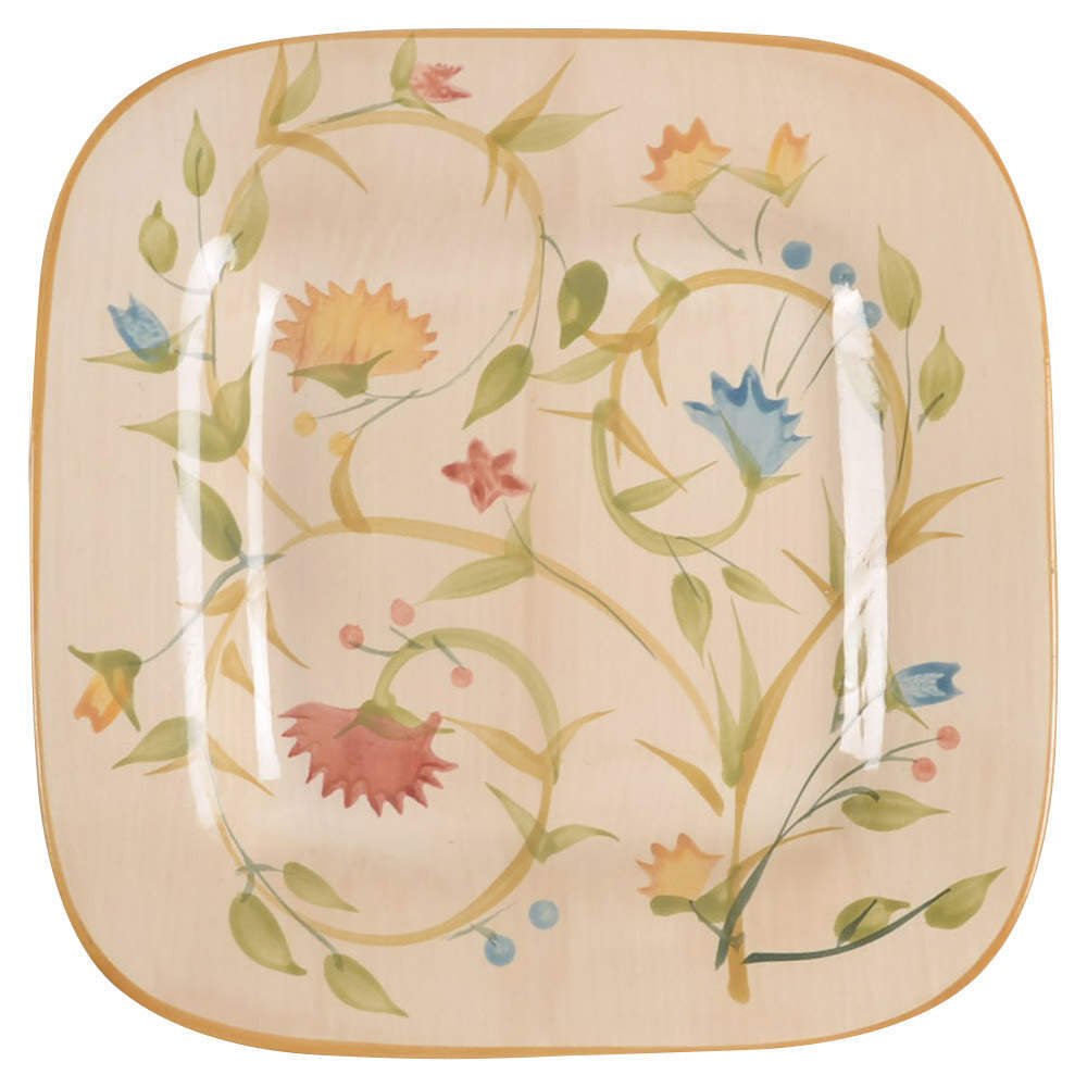 Home American Simplicity Floral Square Salad Plate 7191788