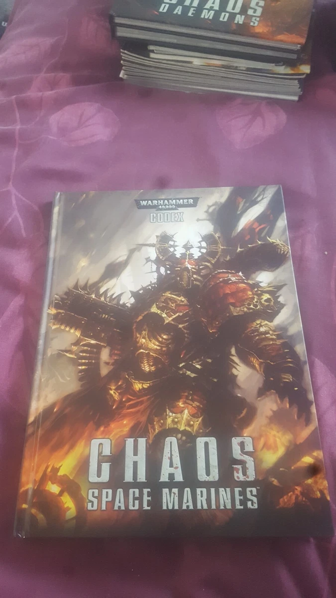 Chaos Space Marines Codex Chaos Space Marines Codex 6th Edition Warhammer 40k Rule Book Games Workshop | eBay