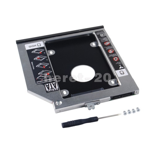 2nd SSD HDD Hard Drive Caddy Adapter For Lenovo ThinkPad T440P T540 T540P W540 - Picture 7 of 13