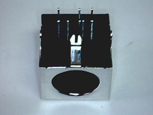 ► Mini-DIN Buchse 7pol Print Metallgehäuse PCB Einbaubuchse - Afbeelding 1 van 3