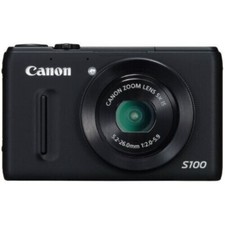 Canon PowerShot S100 12 1 MP Digital Camera 5x Optical Zoom GPS 1080p HD