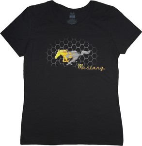 mustang t shirt women's