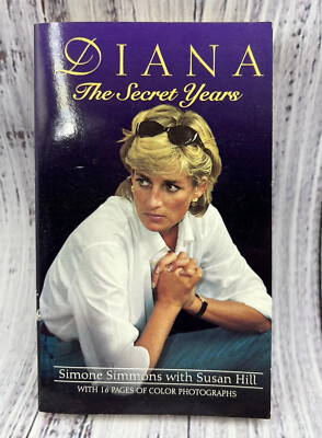 Princess Diana book ''The Secret Years'' Simone Simmons 16 Pages Colored Photos