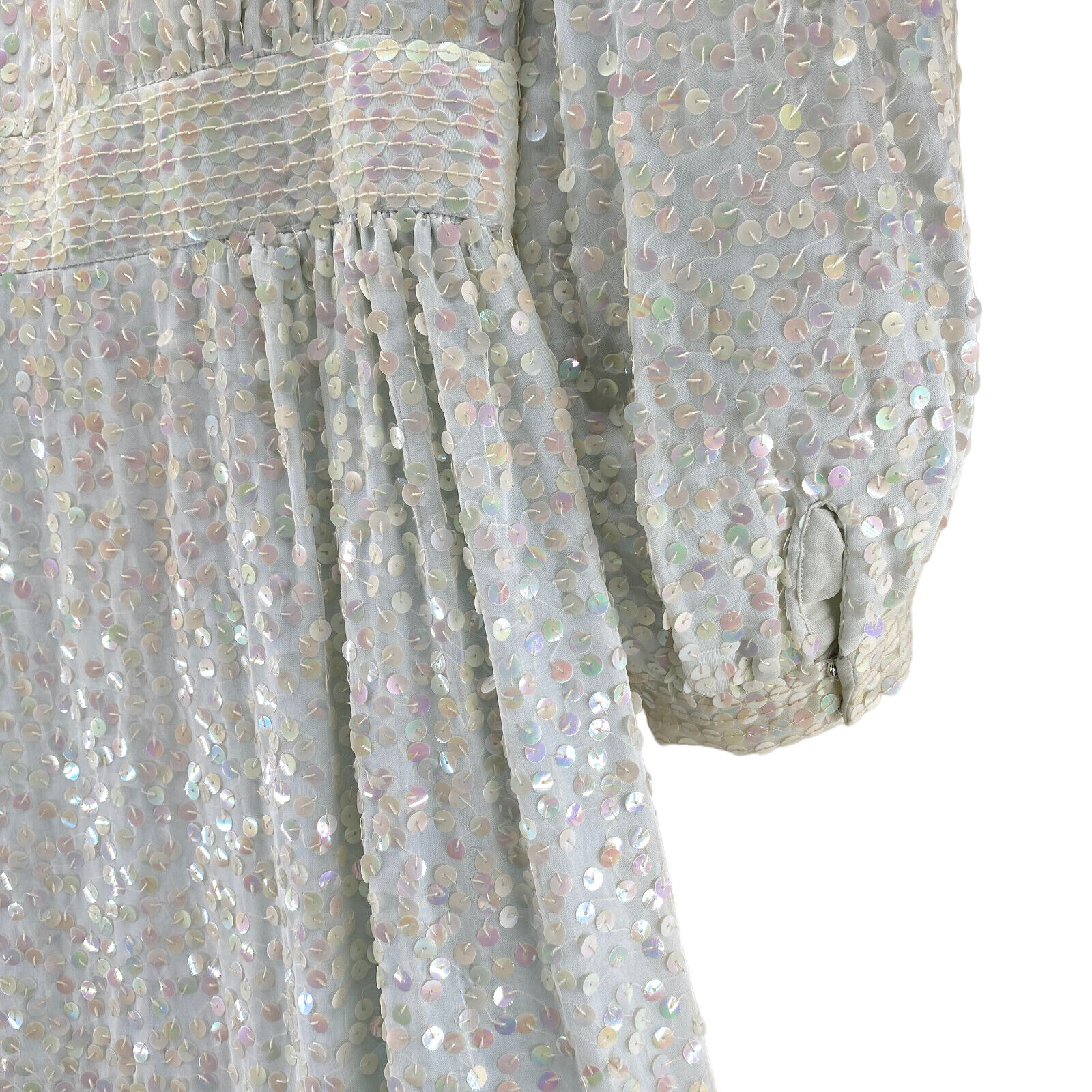 Vintage 1950s Bonwit Teller Embellished Dress Siz… - image 10