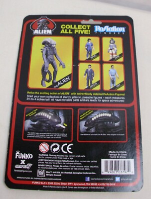 FUNKO REACTION ALIEN RIPLEY ACTION FIGURE NEW ON CARD | eBay