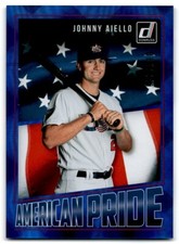 2018 Donruss American Pride BLUE Johnny Aiello 85/249 USA #AP22