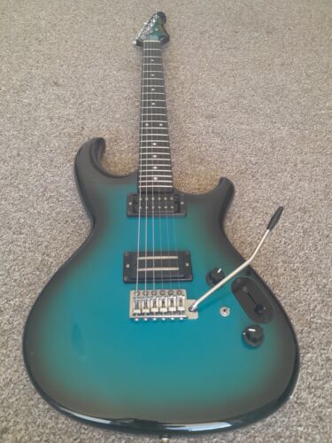 Aria Pro II RS Inazuma V 1983 Blue Burst Made in Japan Matsumoku - Picture 2 of 13