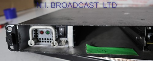 Evertz 1U 7801 frame with ASI/SDI IP Encapsulator Dual GigE interface - Picture 5 of 11