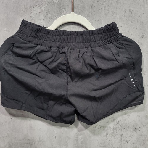 Girls Athletic Shorts for Teens Sport Light Weight Size 150 11y-12y Black