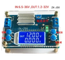 5A DC-DC Boost Buck Step-down Constant Voltage Current LCD Power Supply Module