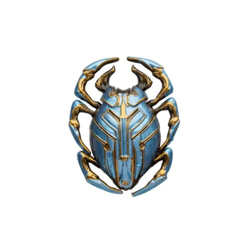 DC Comics Officially Licensed Collectible Blue Beetle 3D Enamel Brooch Pin 3.8cm - Afbeelding 1 van 7