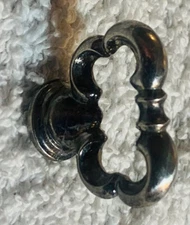 French Provincial MCM Nickel antique hardware drawer pull China Cabinet Knob