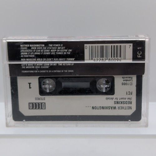 Redskins - Neither Washington Nor Moscow (Cassette Tape, 1986) Album - Picture 2 of 5