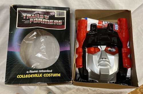 1984 TRANSFORMERS SILVER BOLT Halloween Costume Collegeville HASBRO ONLY1on ebay - Picture 7 of 15