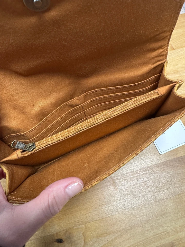 Volcom Woman Rebel Rose Wallet TAN Clutch Portmonee braun NEW Neuware PORTOFREI! - Bild 4 von 4