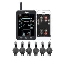 Valterra TM22158 TireMinder A1AS TPMS with 6 Flow-Through Transmitters