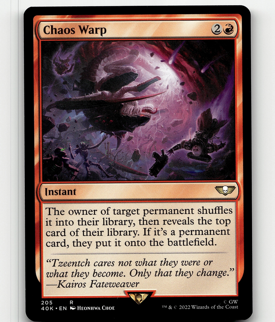 MTG Chaos Warp
