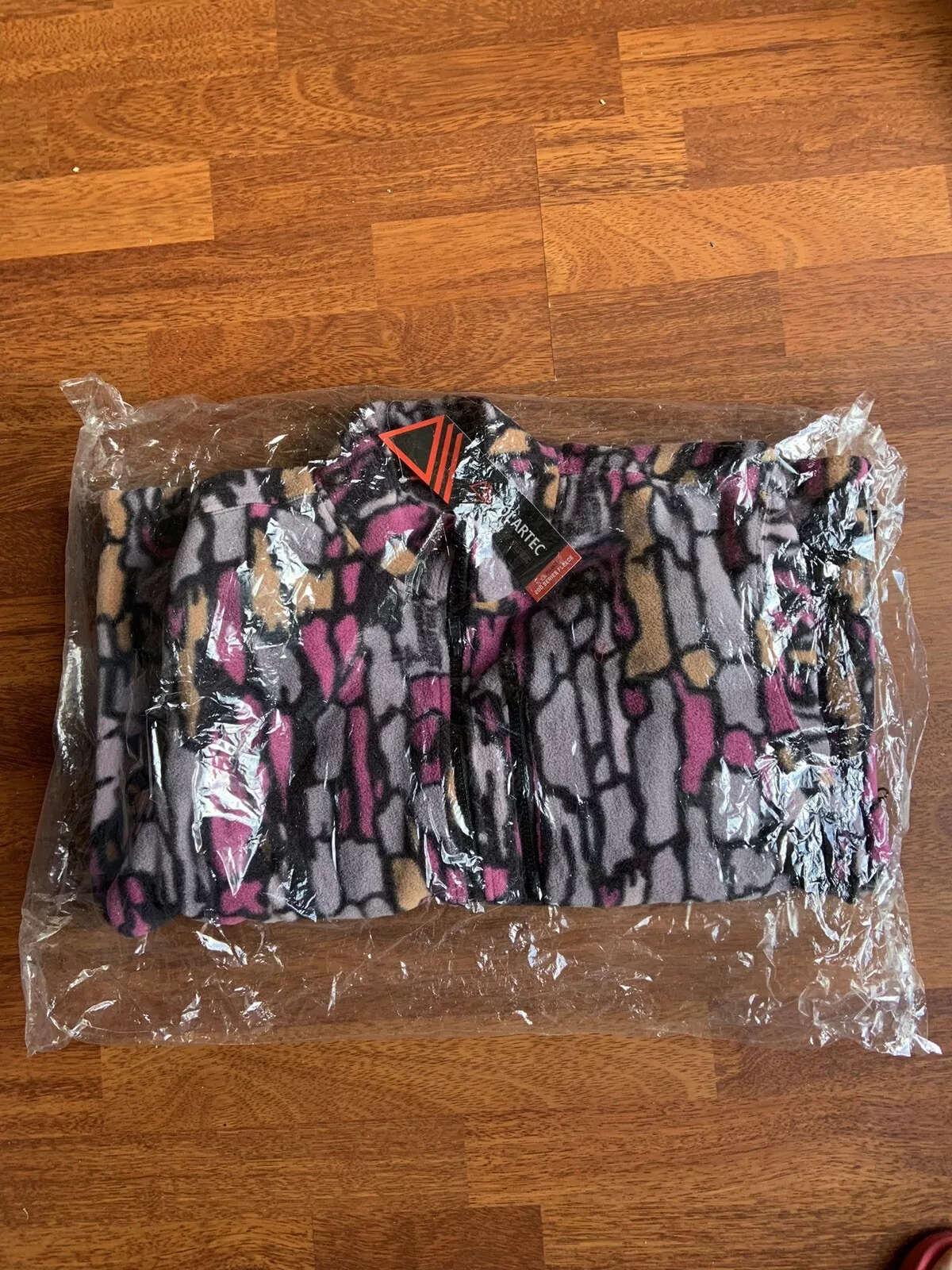 Pull demi zip Supreme Polartec violet camouflage FW20 boîte logo