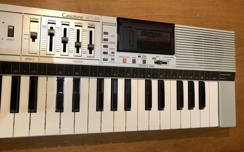 ✅Vintage! Casiotone MT-85 Casio Electronic Keyboard Music Box Original Synth - Picture 6 of 15