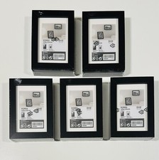 IKEA RIBBA 5 Stück Bilderrahmen schwarz 10x15cm oder 8x12cm 103.784.45  NEU OVP