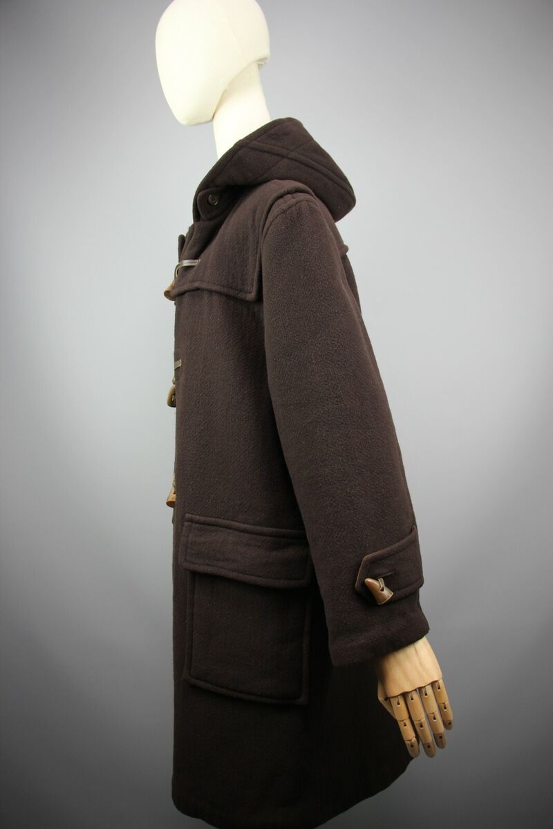 Burberry London Made in England Brown hooded Duffle Coat Burberry London Made in England Brown hooded Duffle Coat