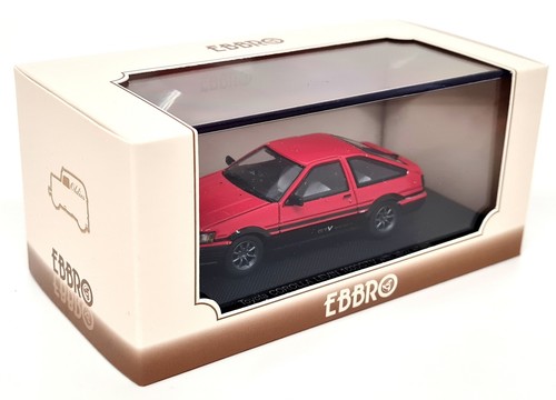 Ebbro 1/43 Toyota Corolla Levin 1600 GTV Red Diecast Scale Model Car - Picture 2 of 8