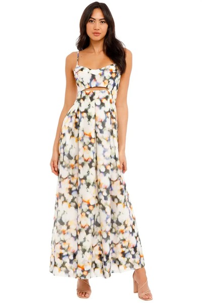 GINGER AND SMART Lumiere Sundress Cutout Maxi  Daytime Size 8 AU Preloved