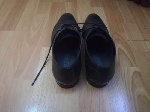 Schwarze Lederschuhe - Bild 3 von 3