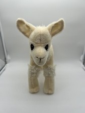 Fiesta Standing Plush Llama Bendable Legs Stuffed Cream White 12&rdquo;