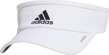 NEW Adidas Men's Superlite Adjustable Fit Sport Performance Visor - White