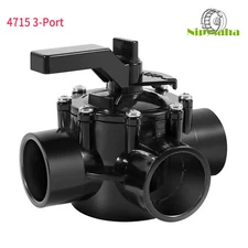 3-Port 1-1/2 to 2-Inch Valve Fits for Jandy Positive Seal NeverLube Valve 4715