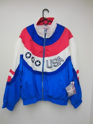 Rare New Albertville France 1992 Olympics Team USA Jacket Men