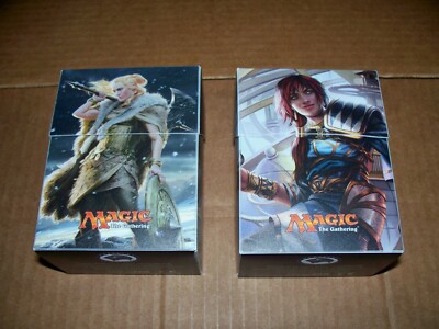 2x Ultra Pro Deck Box Jhoira of the Ghitu & Lovisa Coldeyes with Dividers