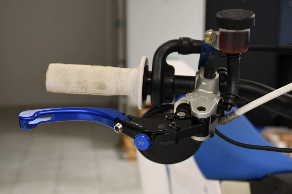 Set Palancas Ajustable TM Racing Smm SMR Smx Motard De 125A 530 Oro 2010-2024 - Imagen 2 de 3