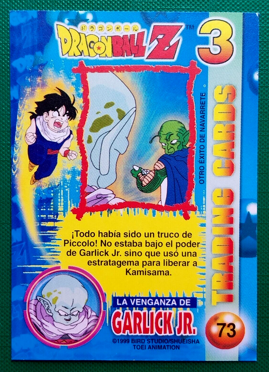 1999 DRAGON BALL Z3 #073 GARLIC JR. KAMI-SAMA NAVARRETE PERU