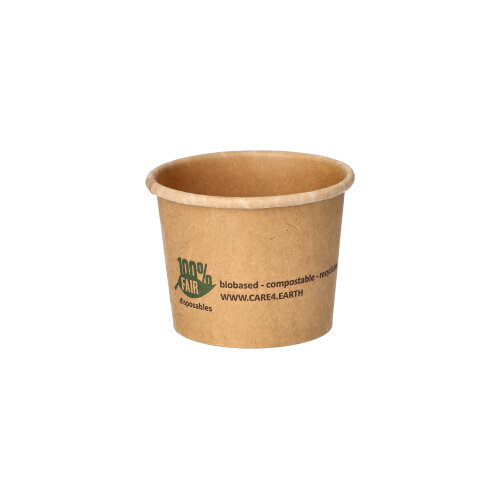 Papstar Portionsbecher aus Pappe pure 60 ml braun 100% Fair 50 Stück - Picture 1 of 1