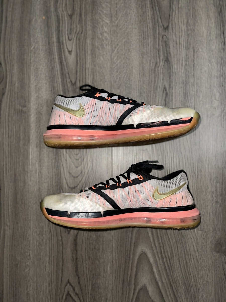 Nike KD 6 Elite Gold Mens Size 10.5 Athletic Basketball