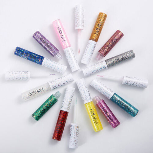 Glitter Sequins Eyeliner Pen Makeup Eye Liner Pencil Liquid Diamond Eyeshadow 🎀 - Picture 5 of 24